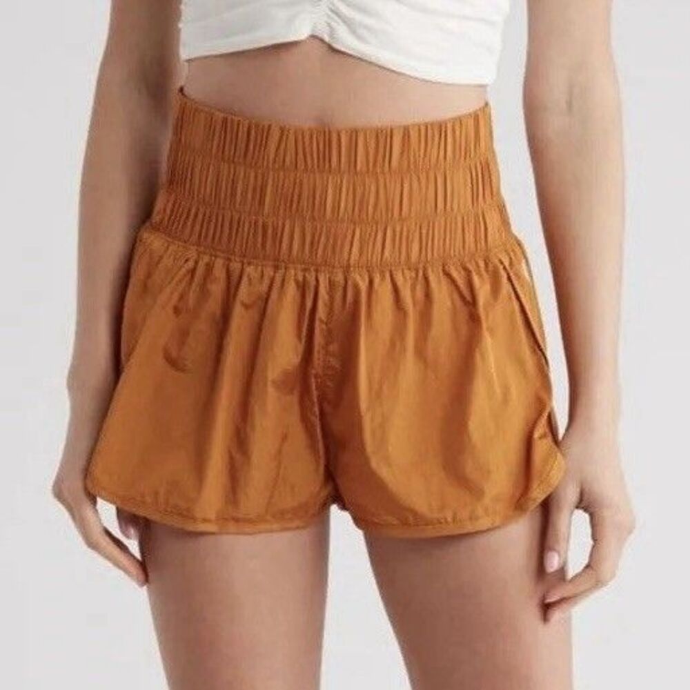 FP Movement Free People Women’s The Way Home Shorts Orange Small
